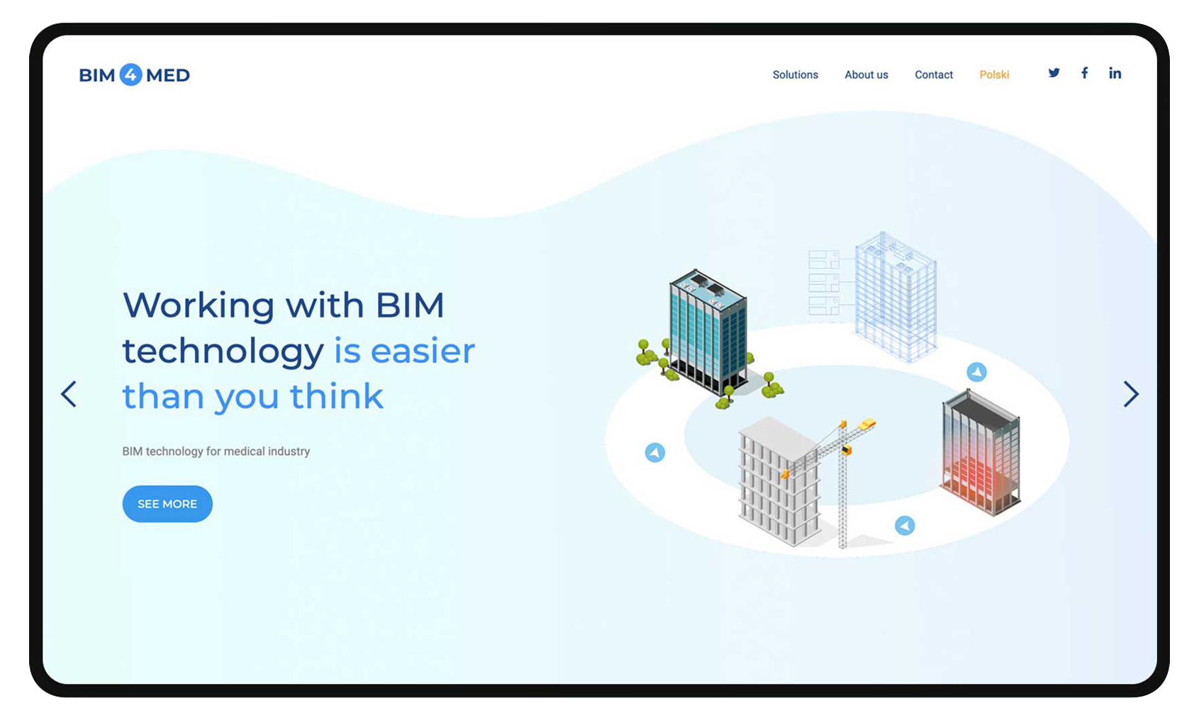 BIM technology for medical industry – bim4med